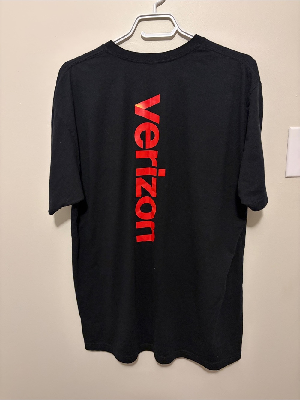 NFL Black Short-Sleeve Tee with Red and Blue Patriots Logo - Picture 2 of 2